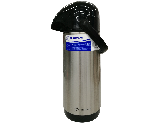 TERMO BOMBA PARA CAFÉ 1 L. NEGRO – Matrix Comercial, S.R.L